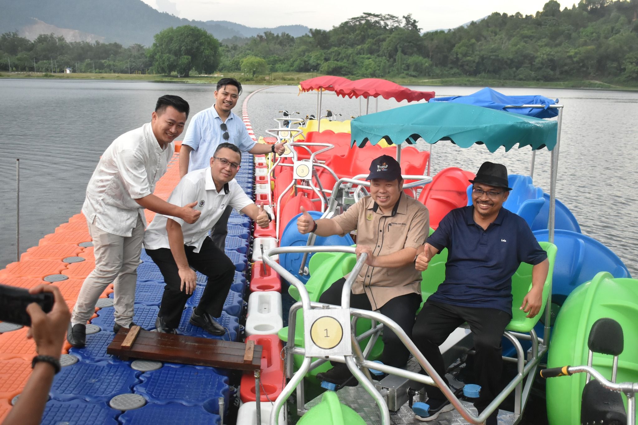 MAJLIS PERASMIAN PEMBUKAAN LAKESIDE VILLAGE, TASEK TEMOH